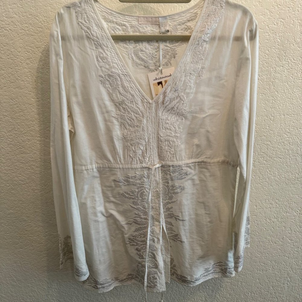 Whitewash Morocco Tunic